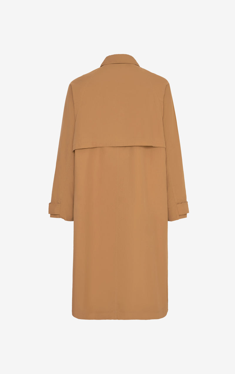 NYLON OVERCOAT 42 / CAMEL