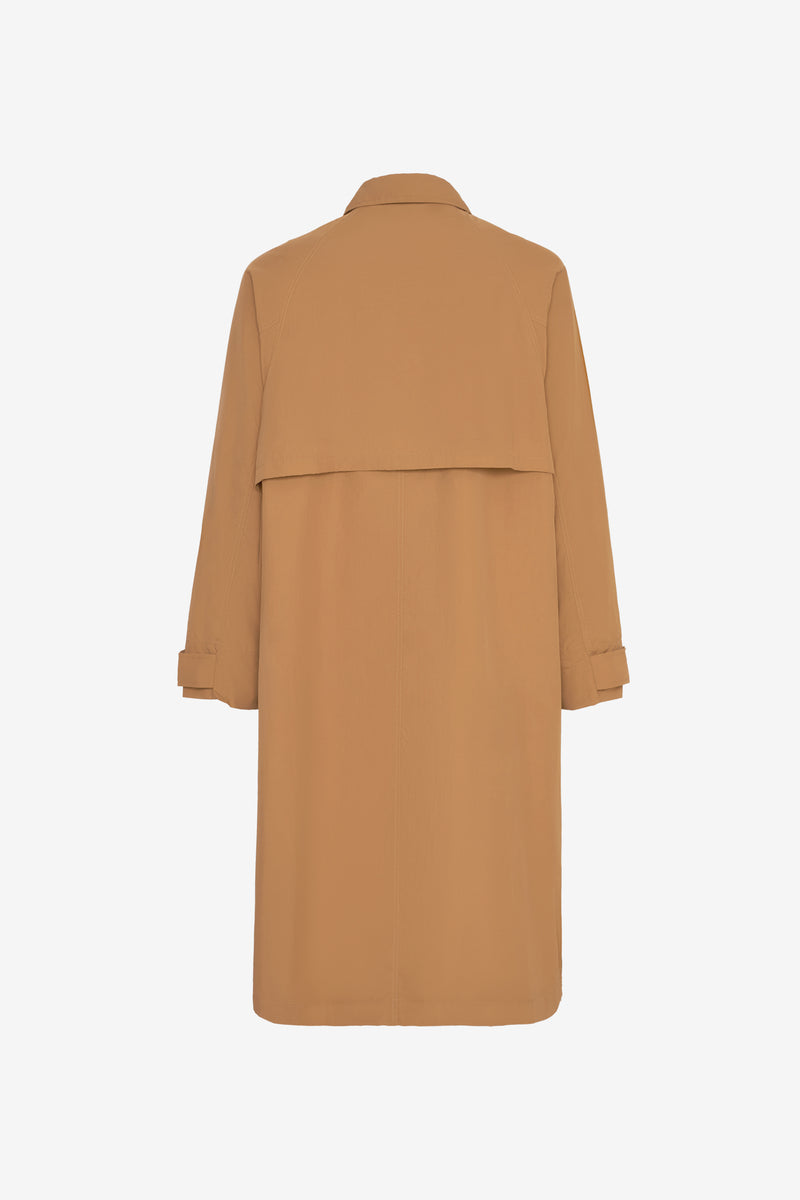 NYLON OVERCOAT CAMEL 6
