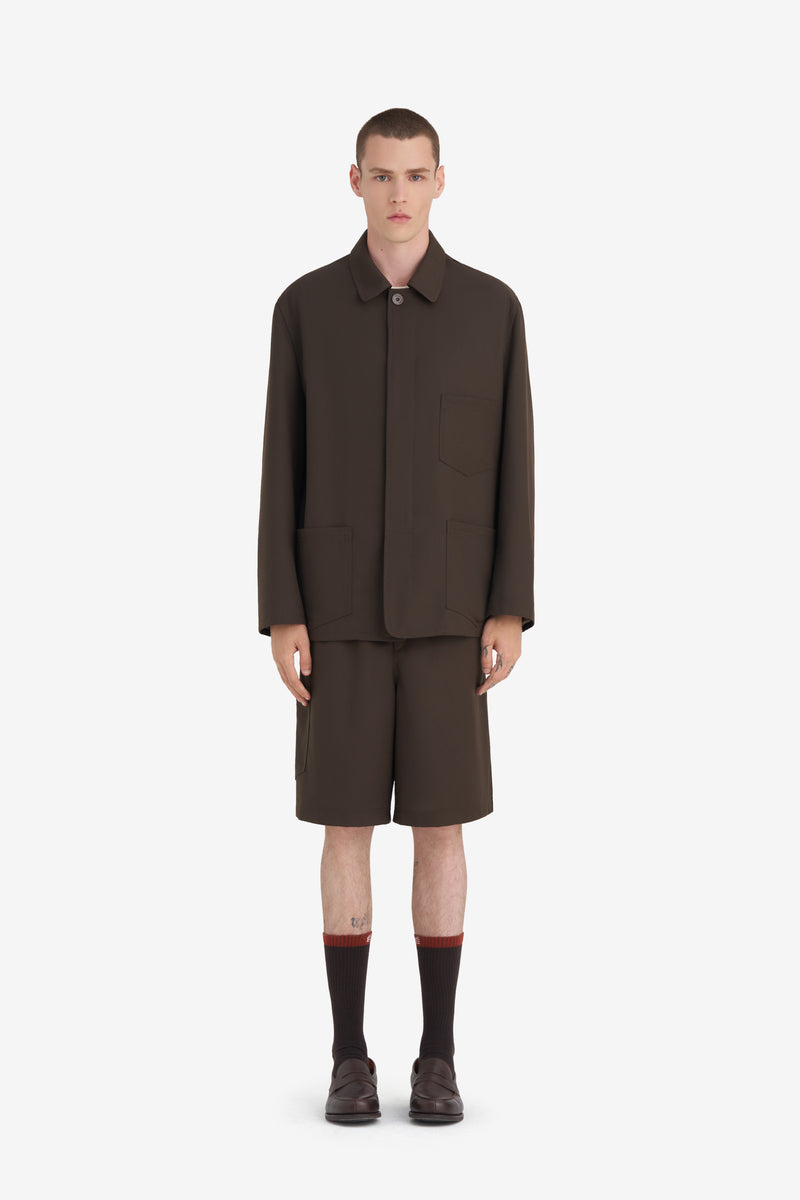 DRESS UP WORKER JACKET MARRON NSP 4