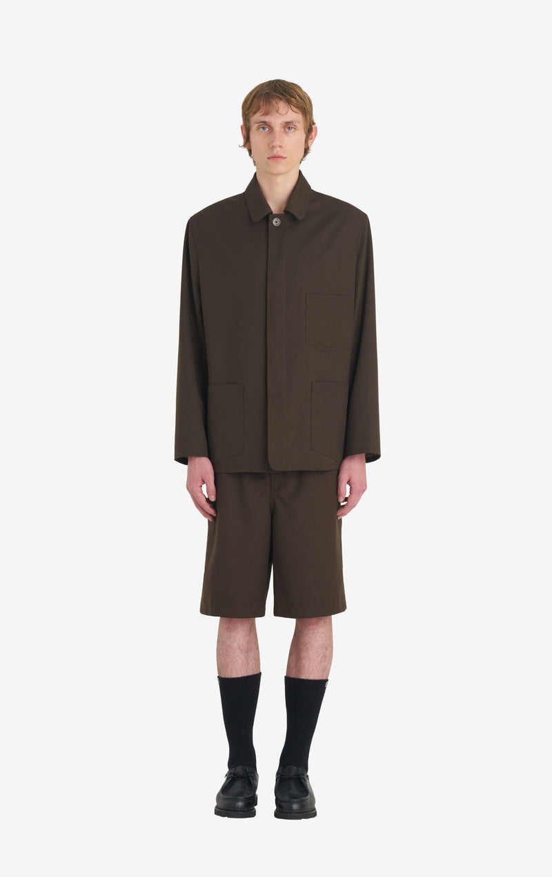 DRESS UP WORKER JACKET 42 / DK BROWN