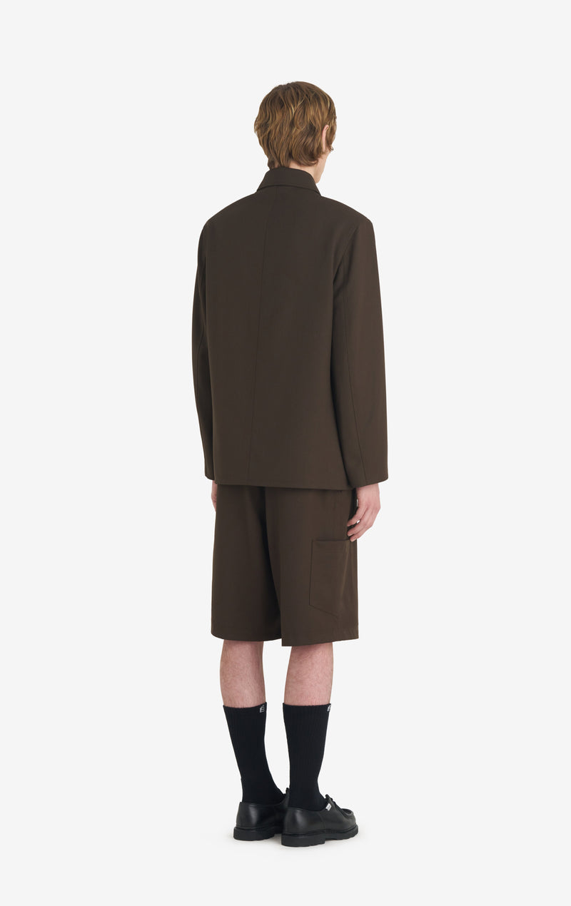 DRESS UP WORKER JACKET 42 / DK BROWN