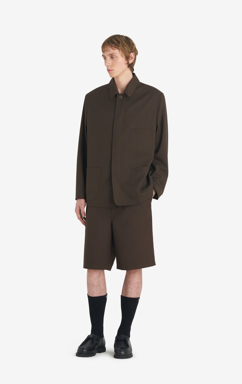 DRESS UP WORKER JACKET 42 / DK BROWN