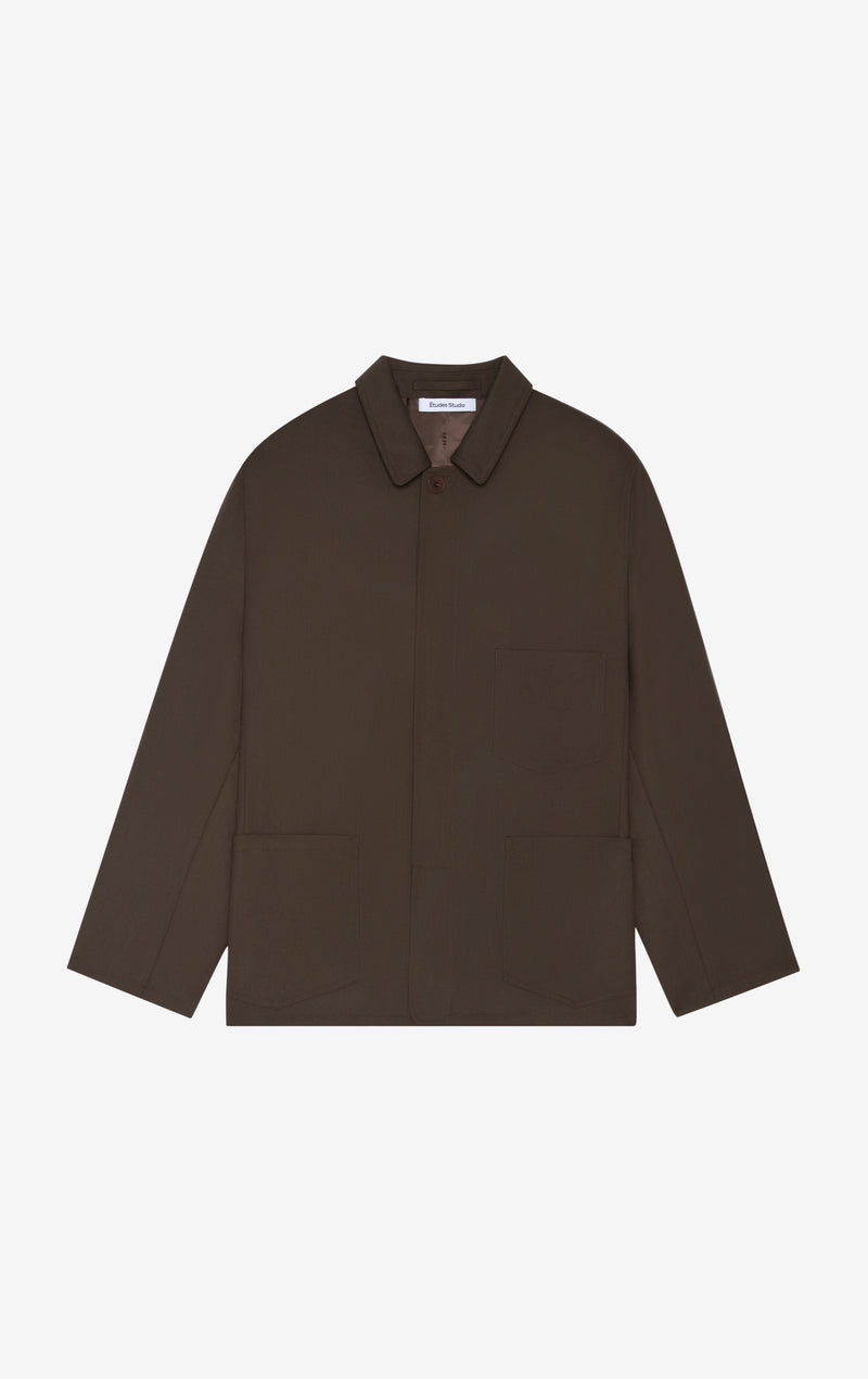 DRESS UP WORKER JACKET 42 / DK BROWN