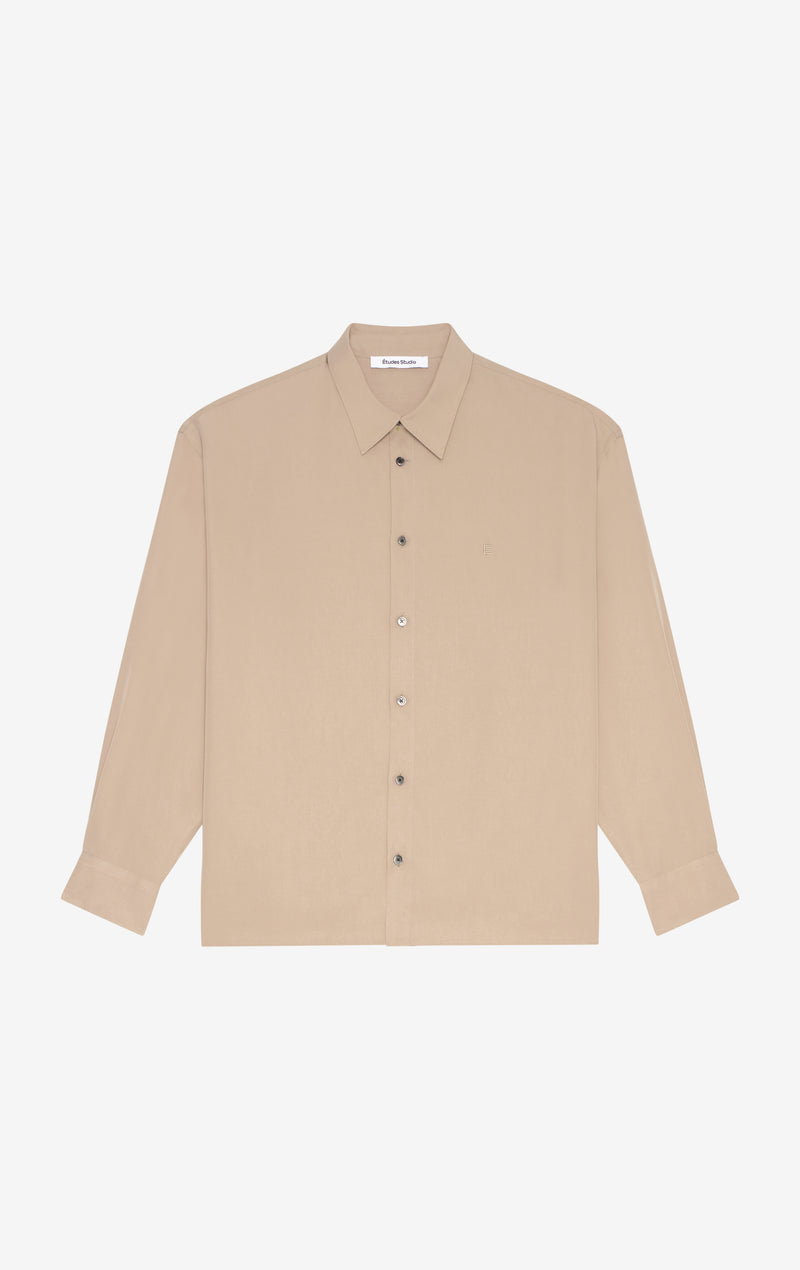 CHEMISE OVERSIZE E 42 / BEIGE