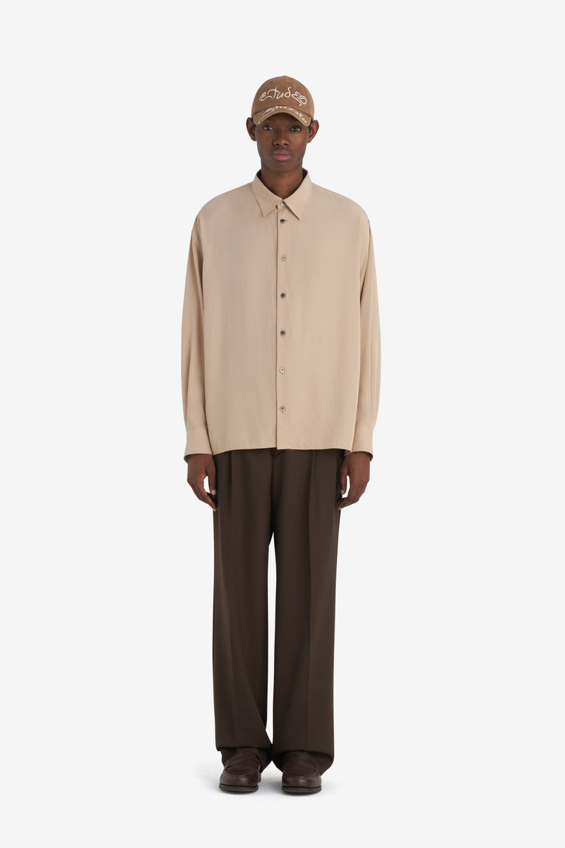 OVERSIZE SHIRT É BEIGE 4