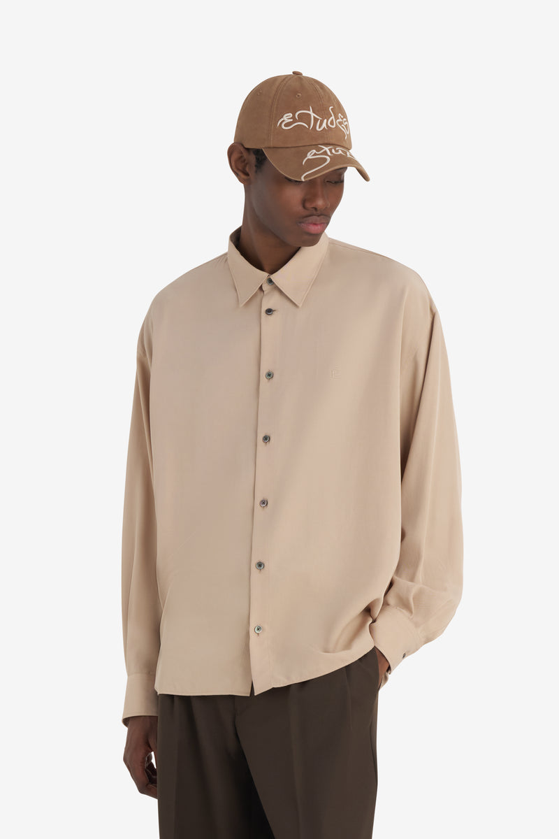OVERSIZE SHIRT É BEIGE 3