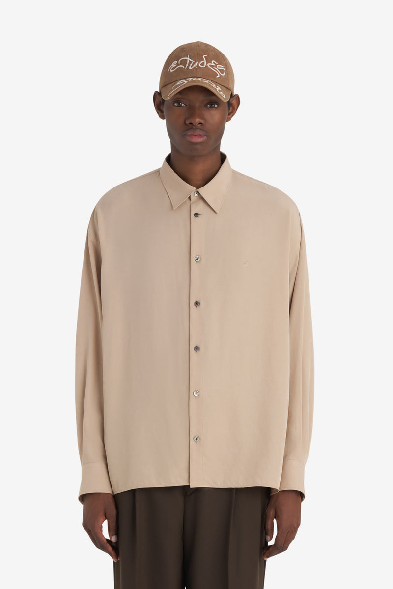 OVERSIZE SHIRT É BEIGE 2