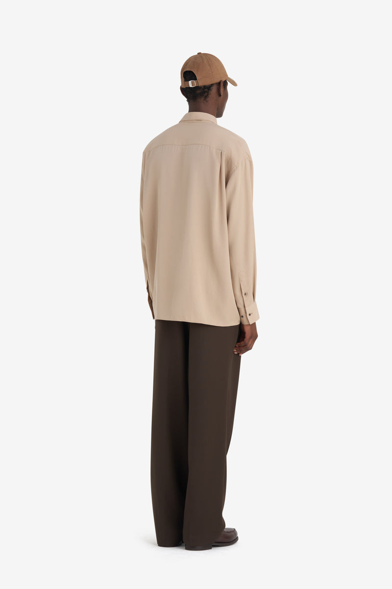 OVERSIZE SHIRT É BEIGE 6