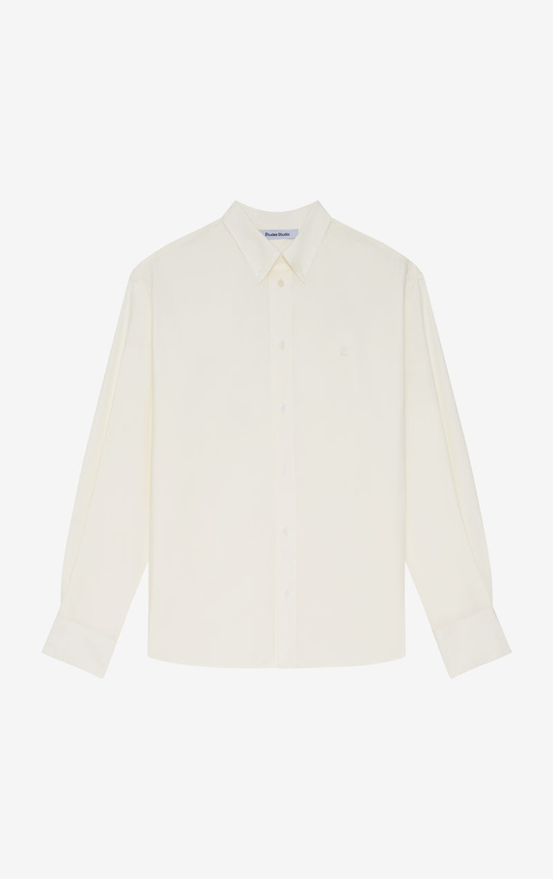 CHEMISE RELAX E 42 / BLANC CASSÉ