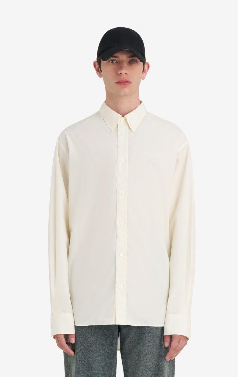 CHEMISE RELAX É RAYÉE 42 / BLANC CASSÉ