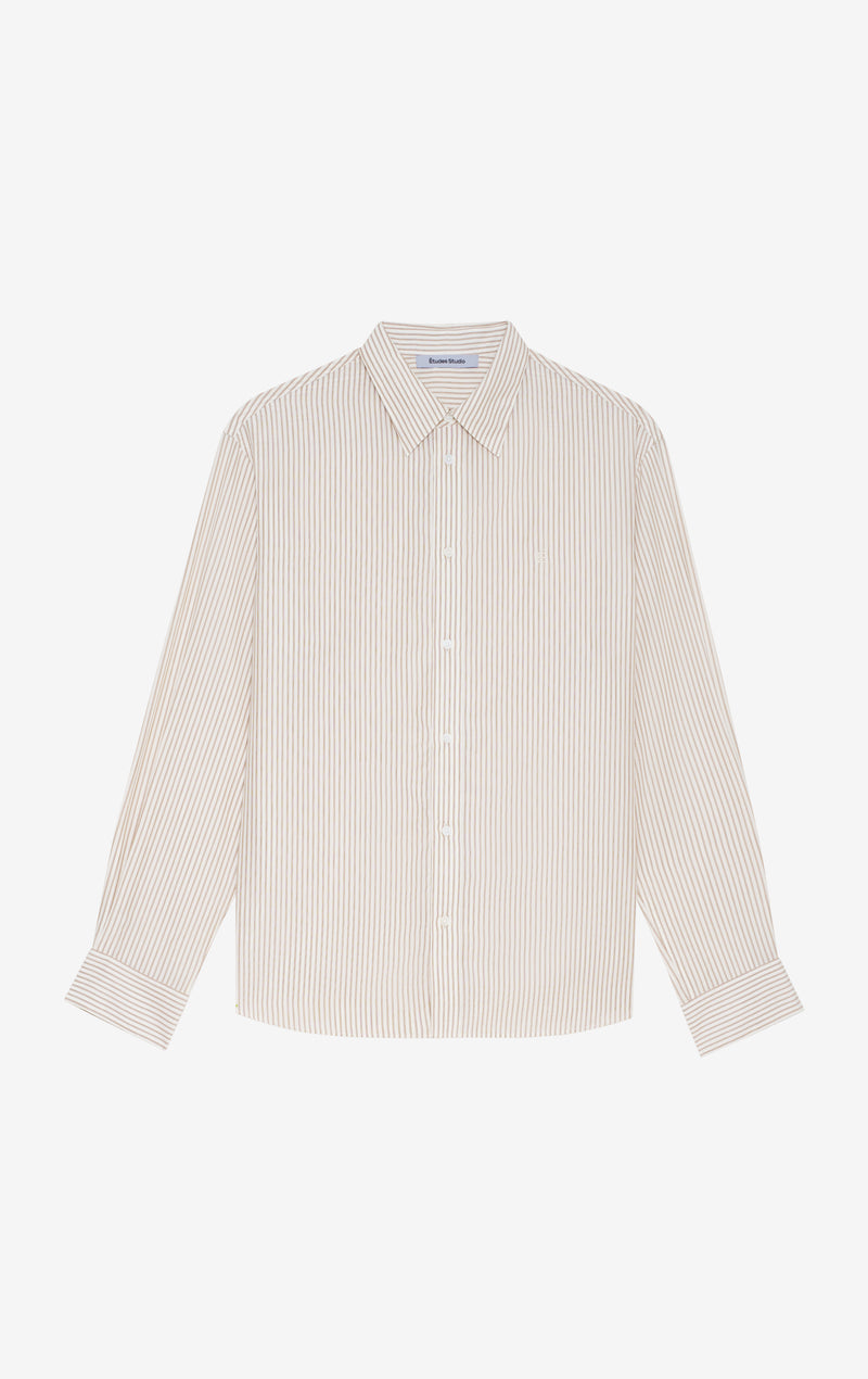 RELAX SHIRT E STRIPED 42 / OFF WHITE
