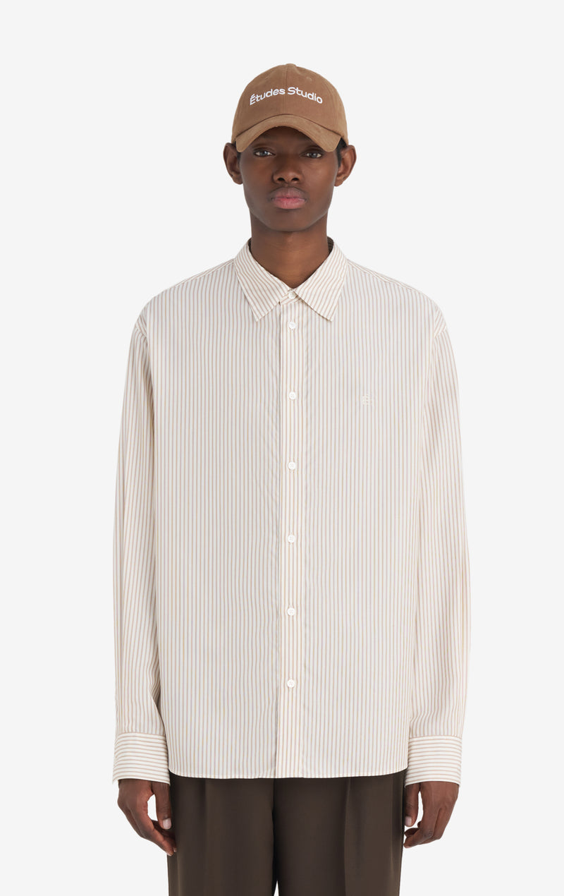 RELAX SHIRT É STRIPED 42 / OFF WHITE