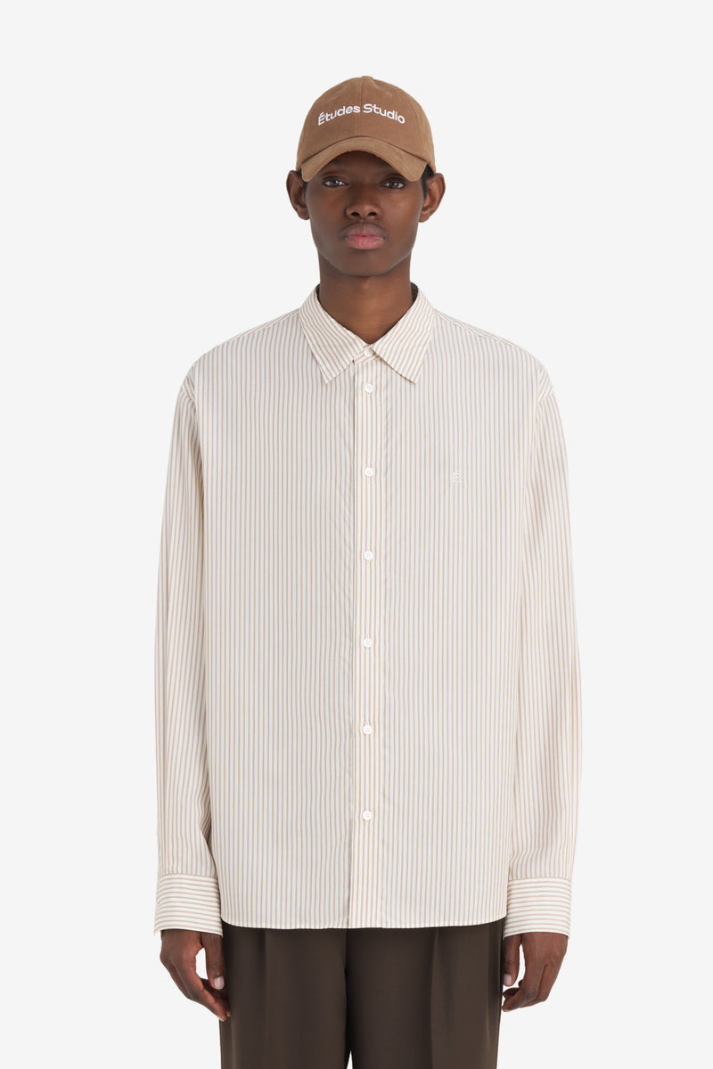 RELAX SHIRT É STRIPED OFF WHITE 2