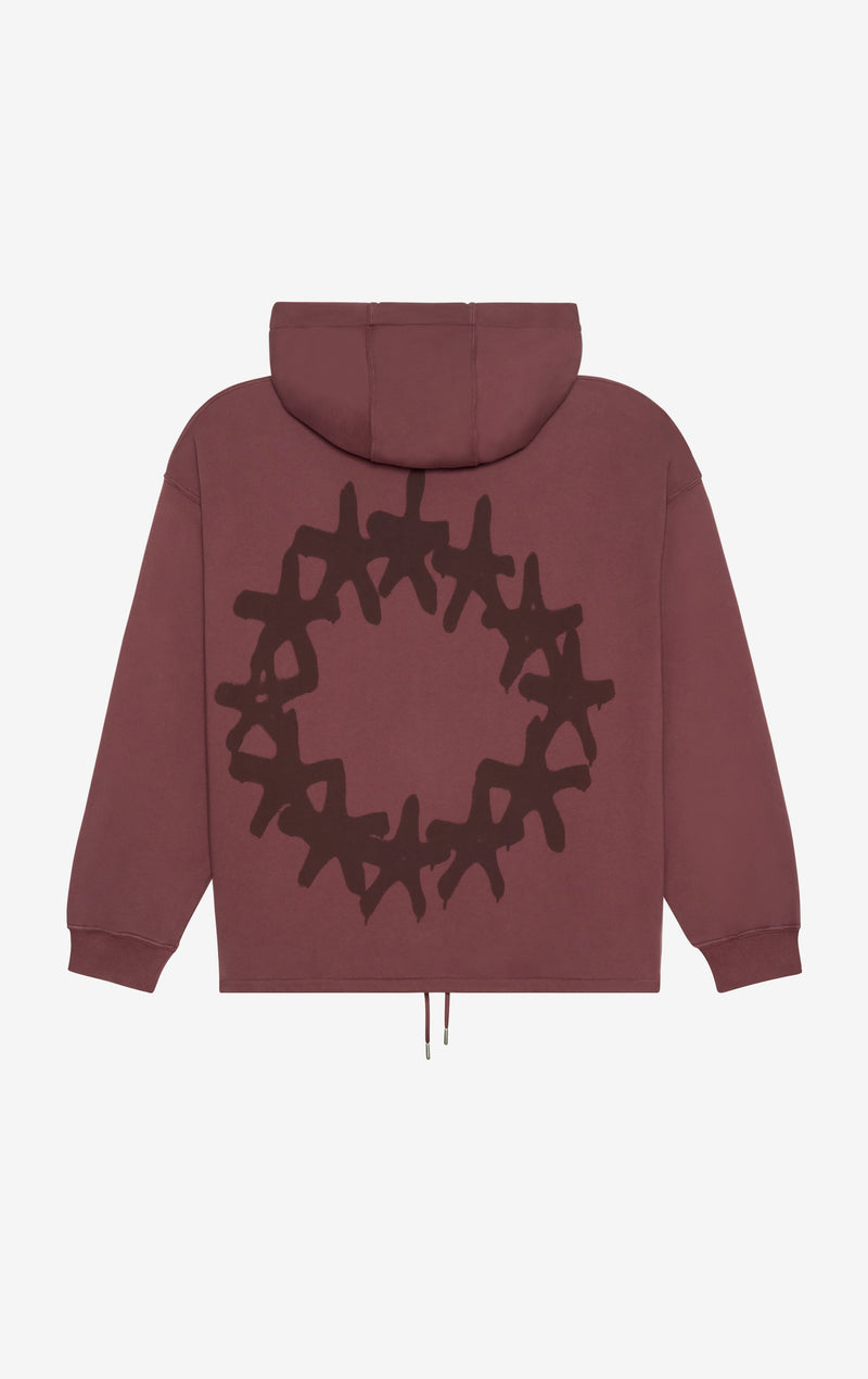 LIGHT ZIP HOODIE STARS