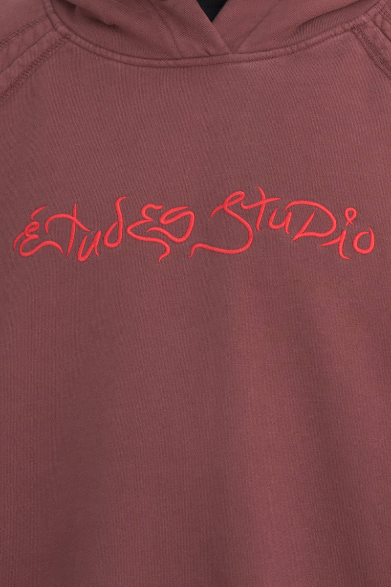 OVERSIZE HOODIE DREAM DK RED 5