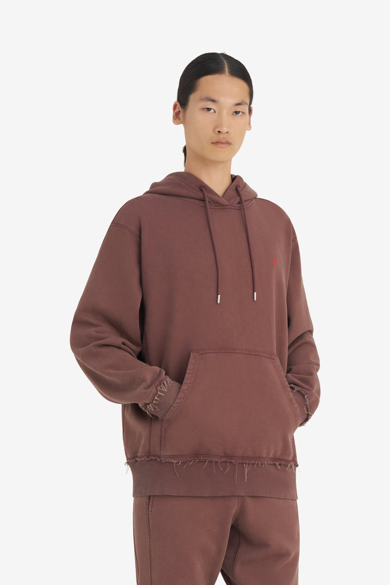 RELAX HOODIE É DK RED 2