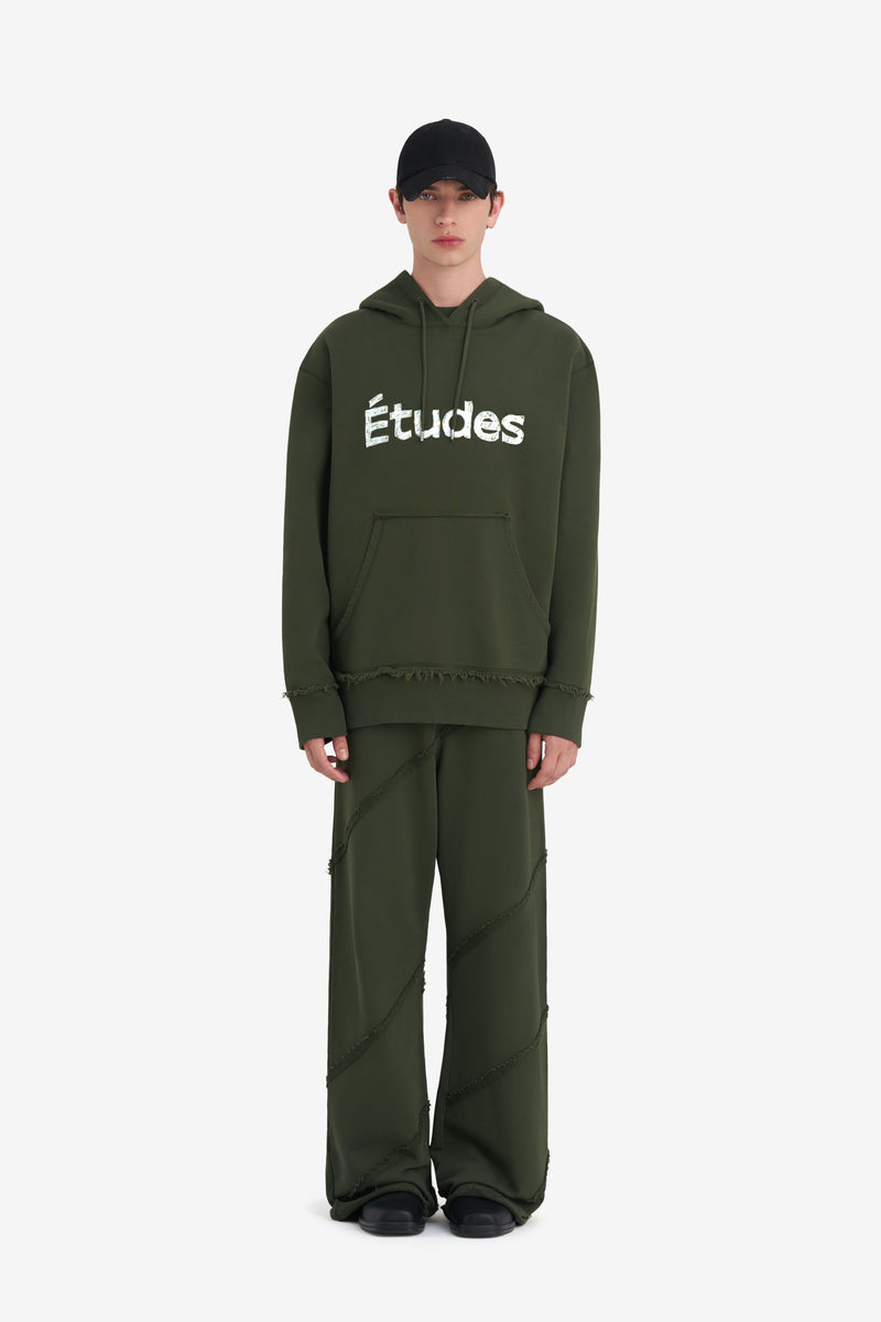 RELAX HOODIE ÉTUDES DK GREEN 3