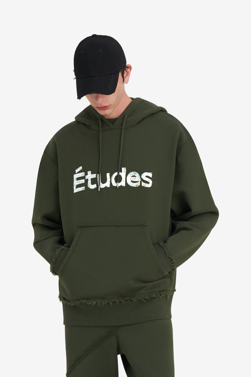 RELAX HOODIE ÉTUDES DK GREEN 2