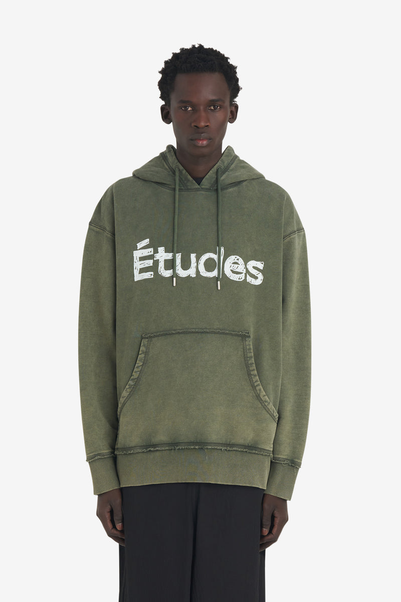 RELAX HOODIE ÉTUDES VERT NSP 2