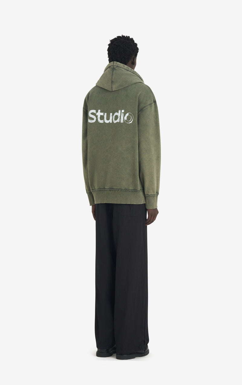 RELAX HOODIE ÉTUDES XXS / DK GREEN