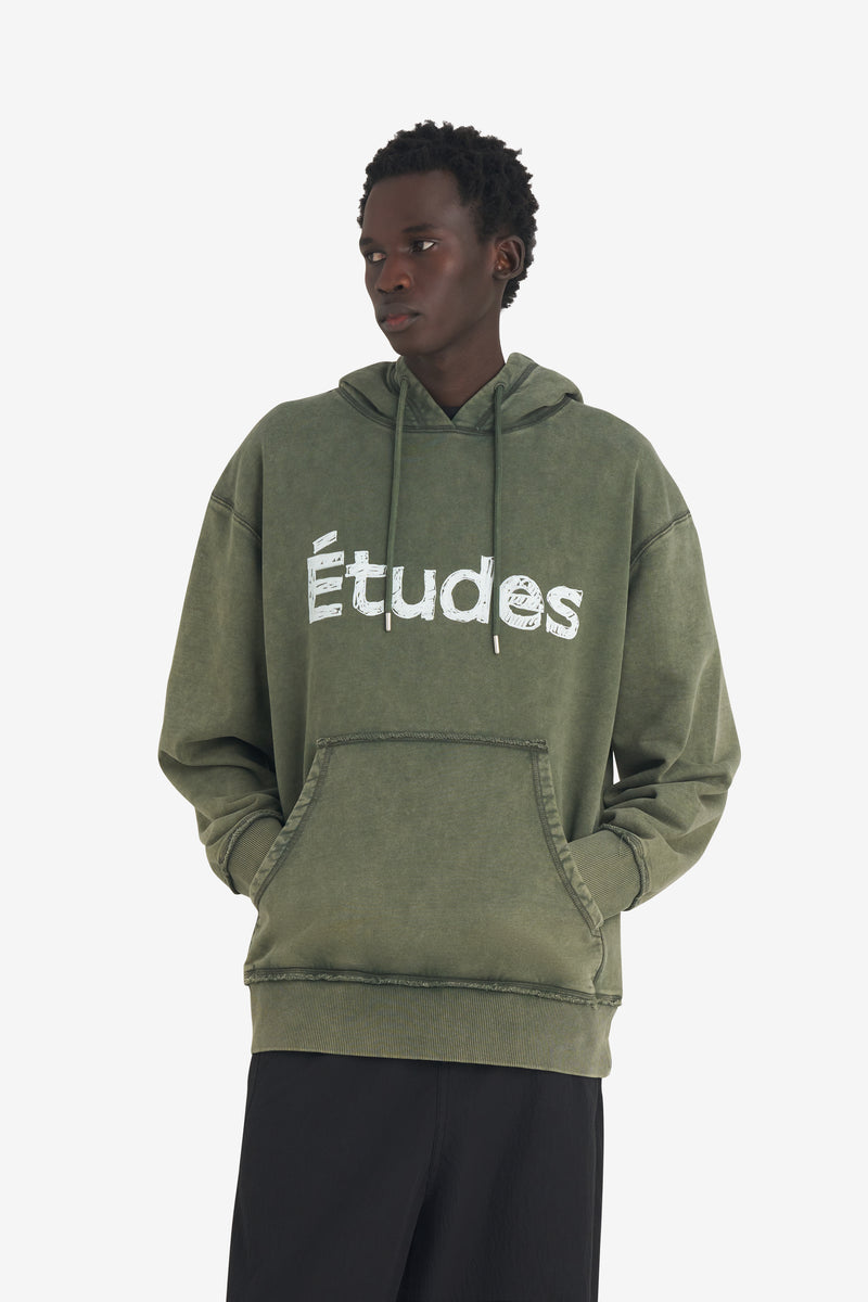 RELAX HOODIE ÉTUDES VERT NSP 5