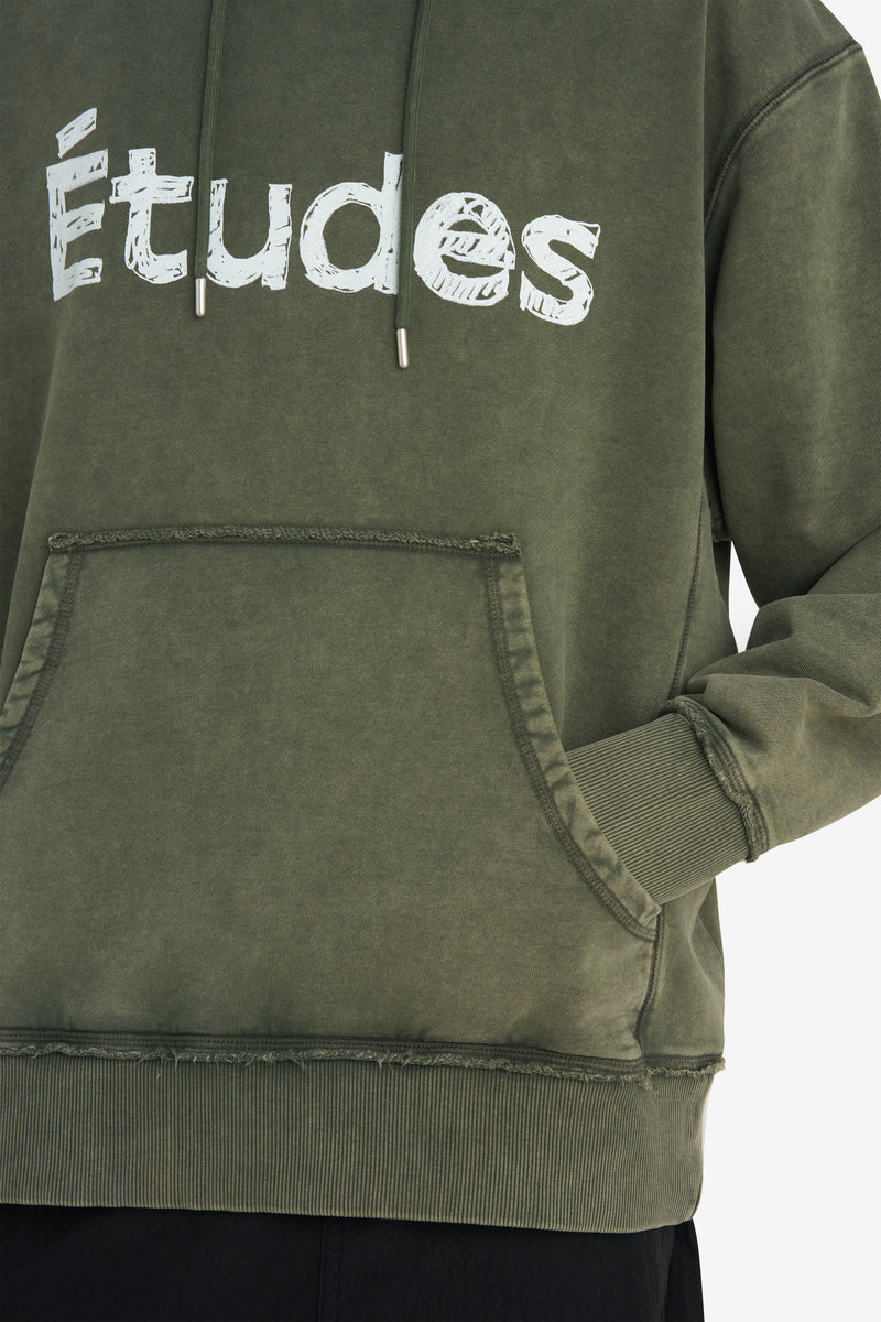 RELAX HOODIE ÉTUDES VERT NSP 6