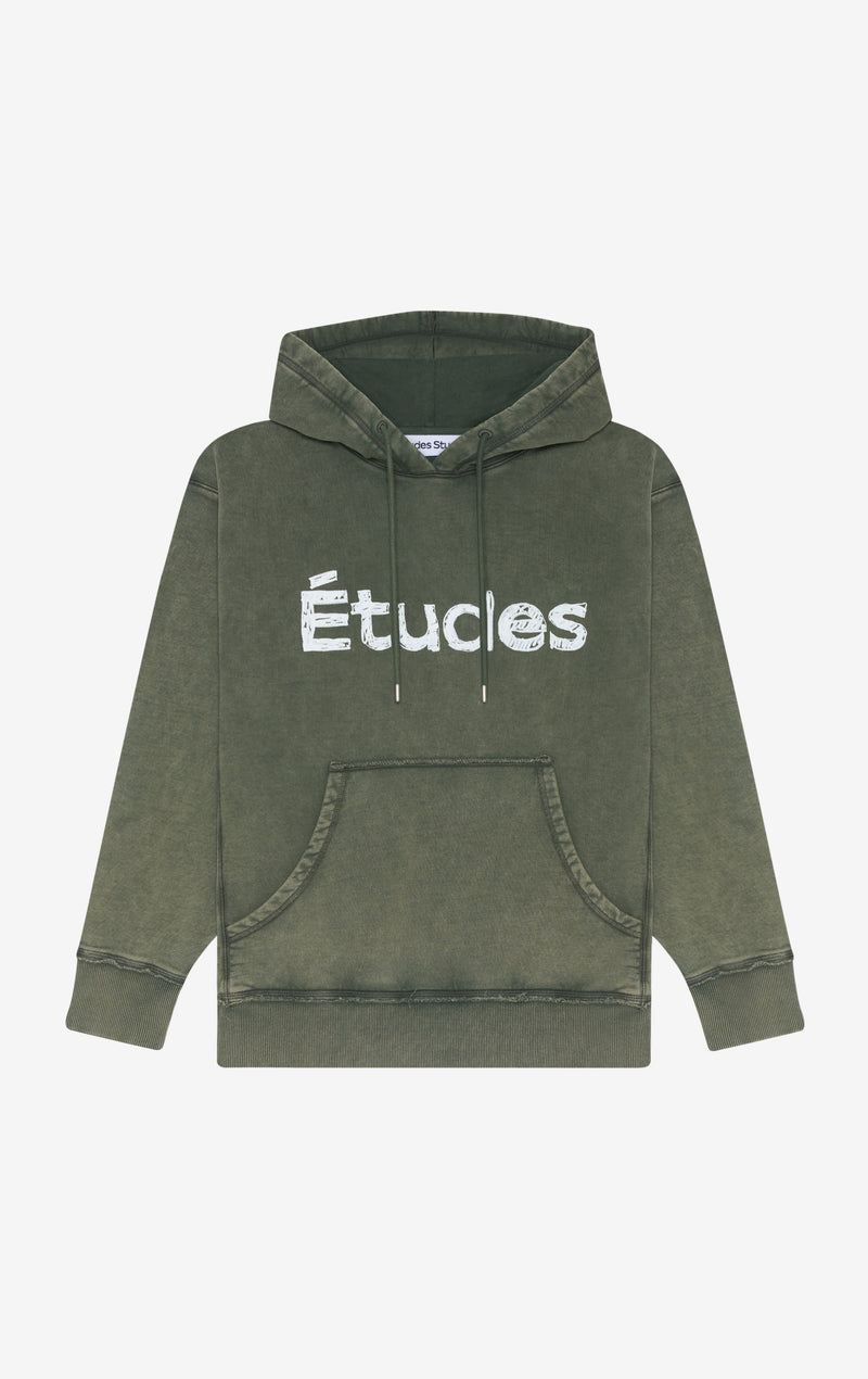 RELAX HOODIE ÉTUDES XXS / DK GREEN