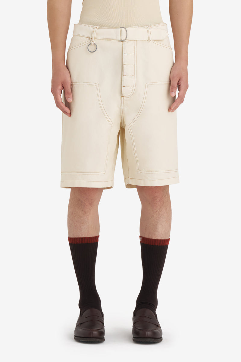 CARPENTER SHORTS BLANC CASSÉ 2