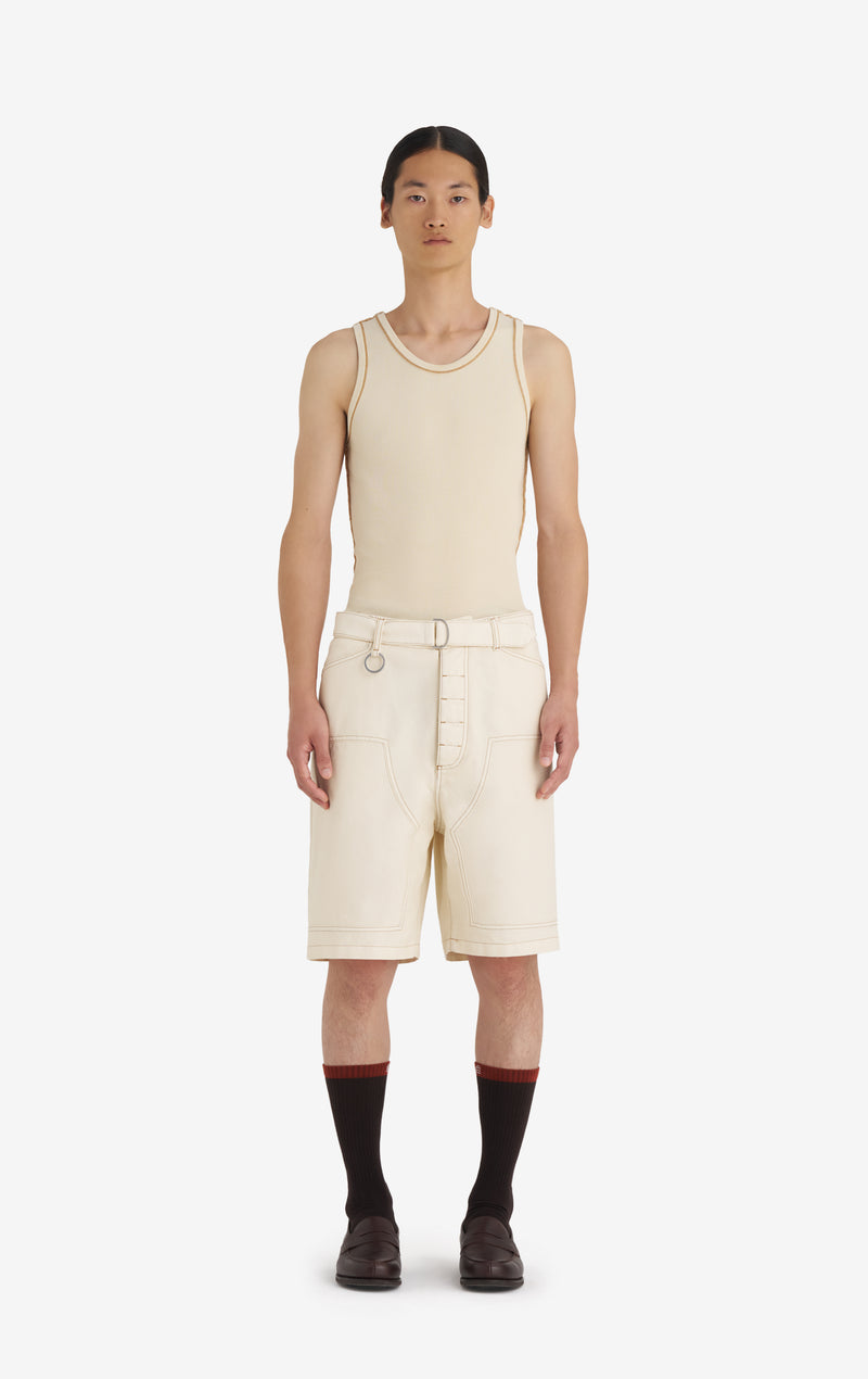 CARPENTER SHORTS 42 / OFF WHITE