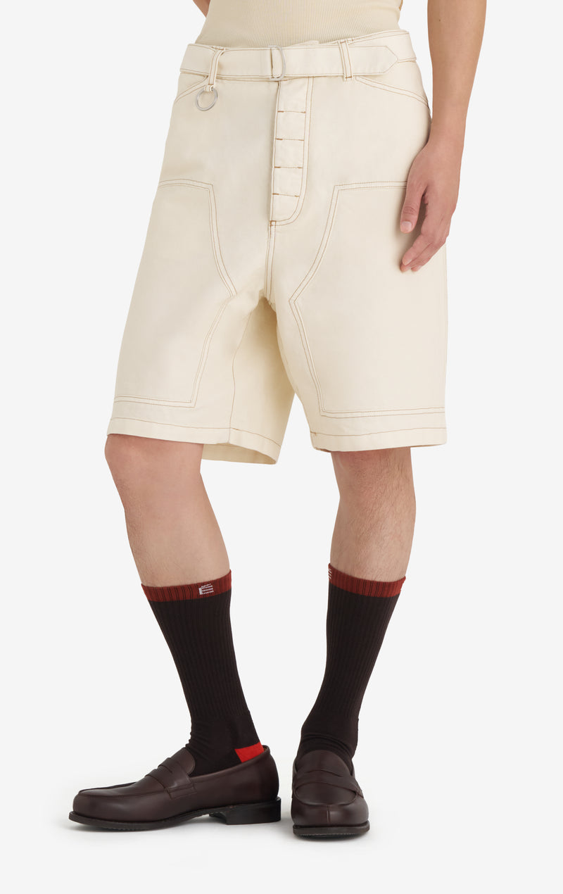 CARPENTER SHORTS 42 / OFF WHITE