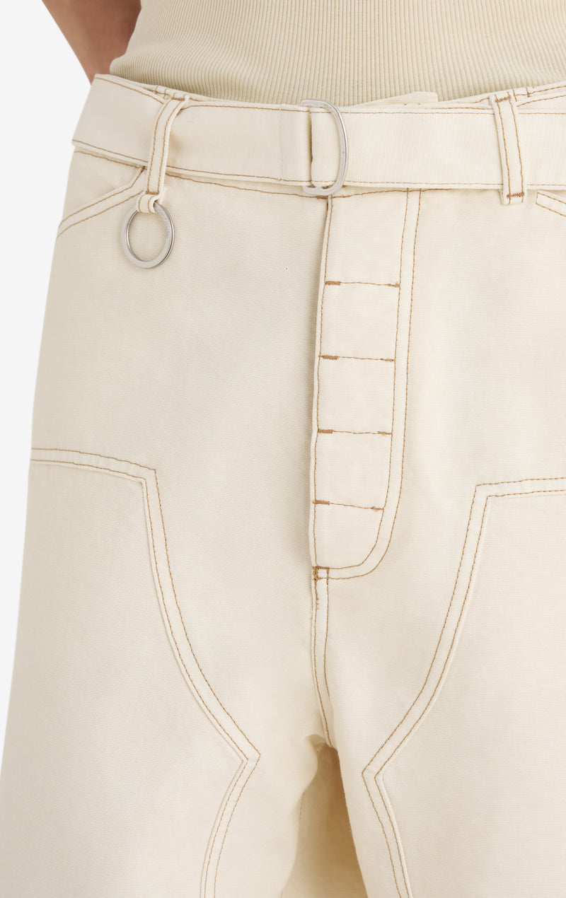 CARPENTER SHORTS 42 / OFF WHITE