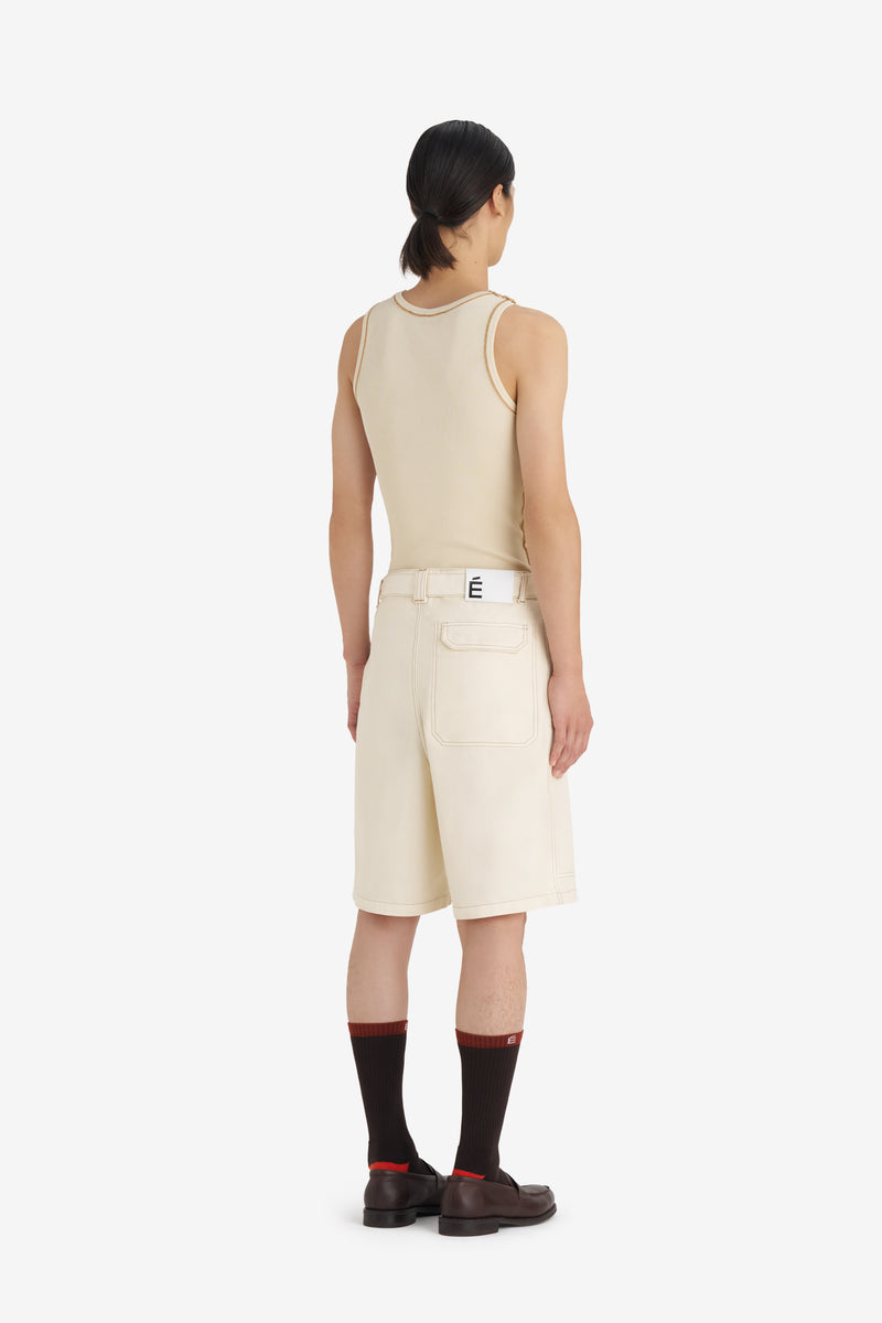 CARPENTER SHORTS BLANC CASSÉ 6
