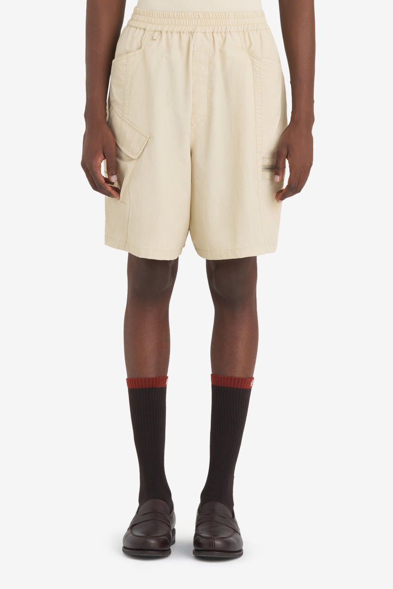 CARGO SHORTS CREAM 2