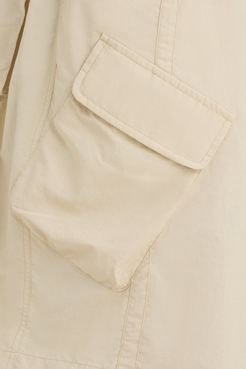 CARGO SHORTS CREAM 4