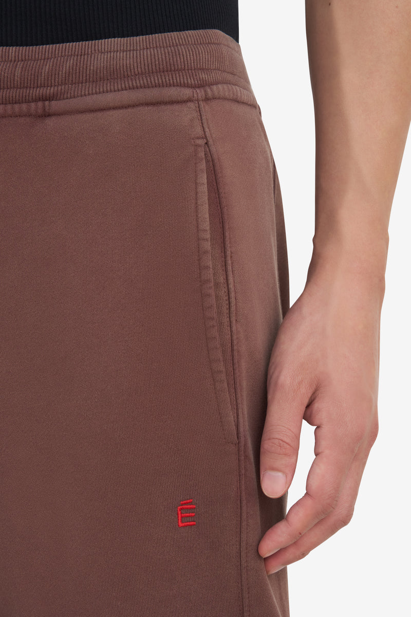 SWEATPANTS É DK RED 4