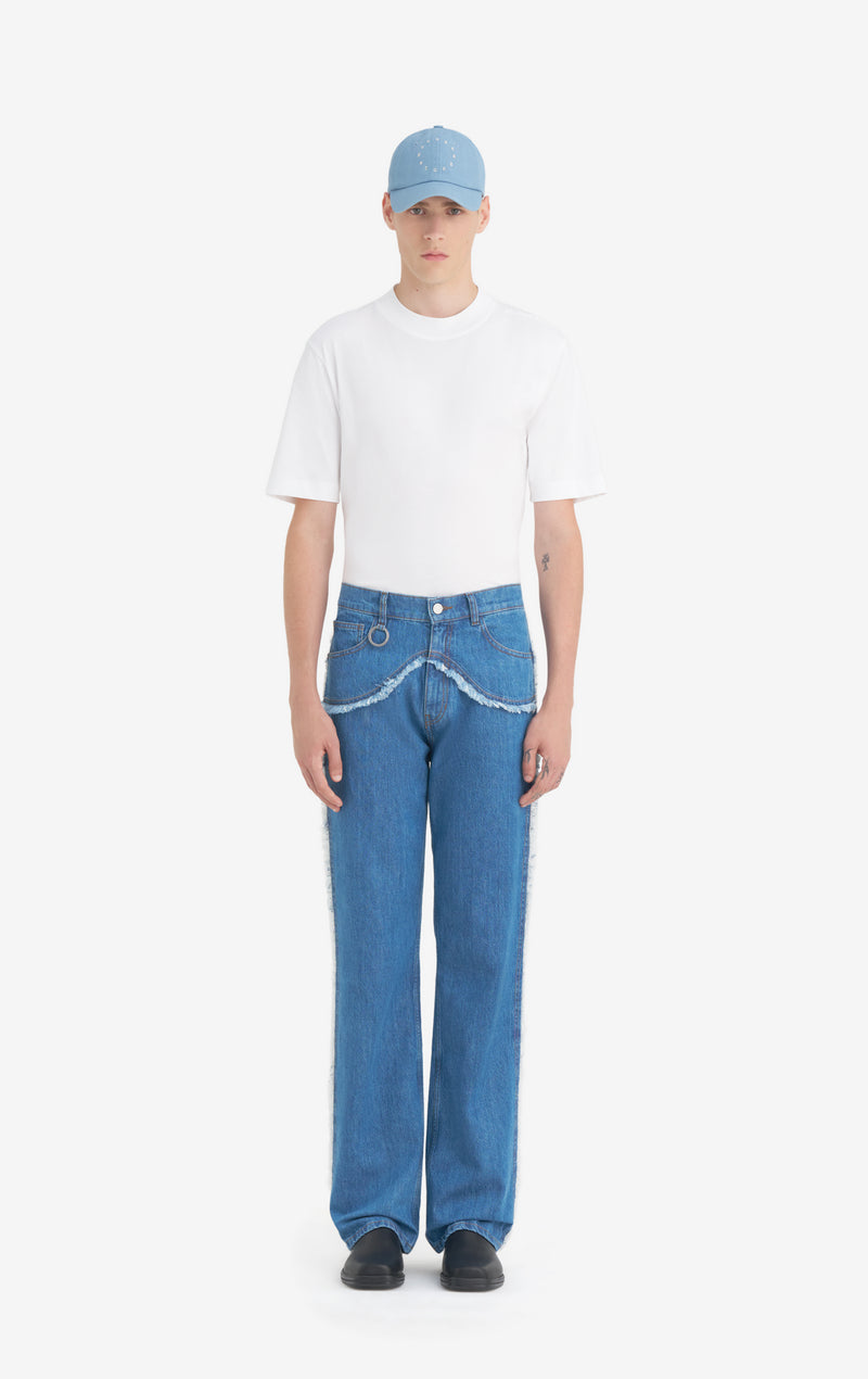 BOOTCUT JEANS 42 / BLUE