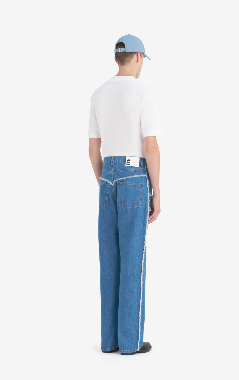 BOOTCUT JEANS 42 / BLUE
