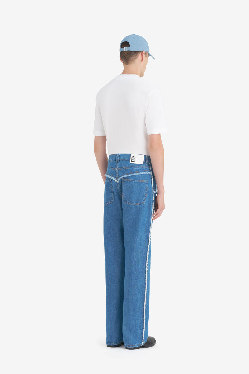 BOOTCUT JEANS BLEU 5