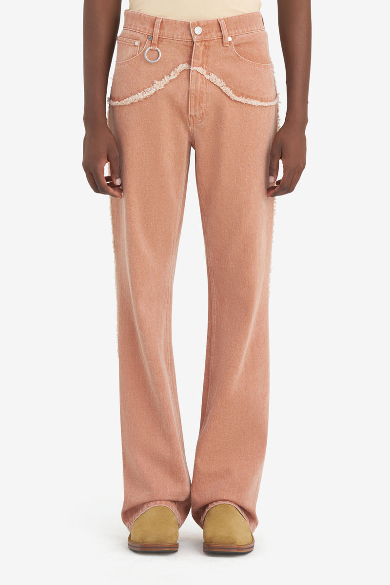 BOOTCUT JEANS ABRICOT 3