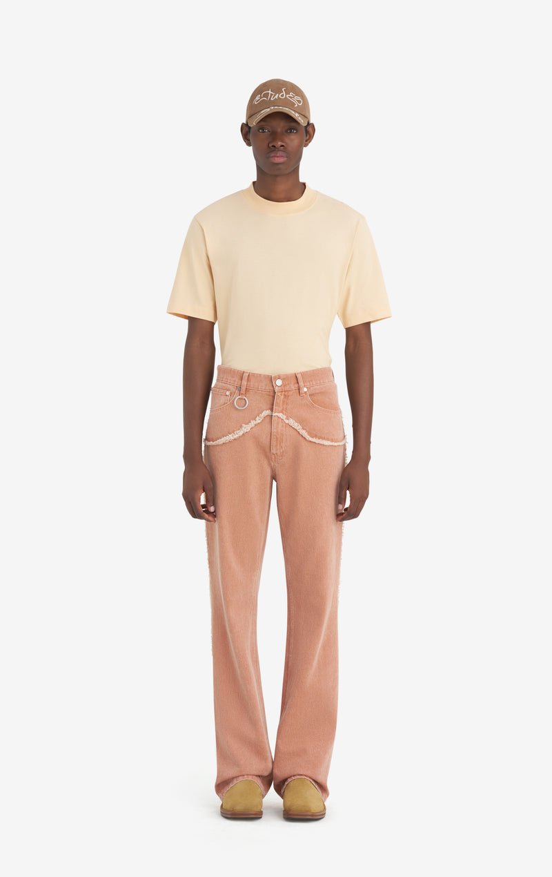 JEAN BOOTCUT 42 / ABRICOT
