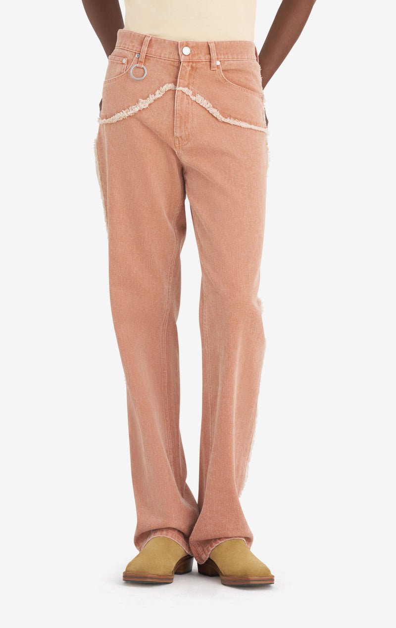 JEAN BOOTCUT 42 / ABRICOT