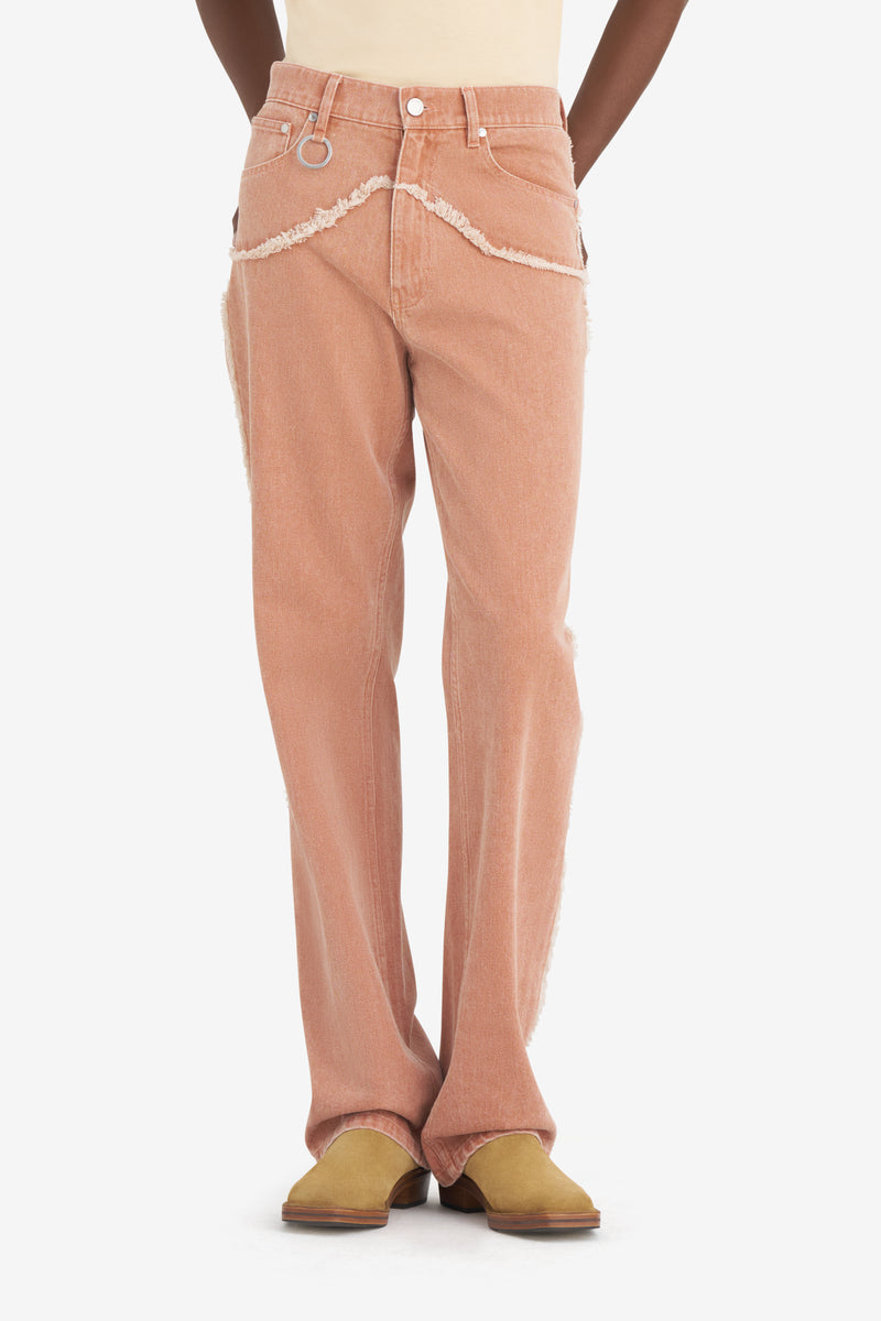 BOOTCUT JEANS ABRICOT 4