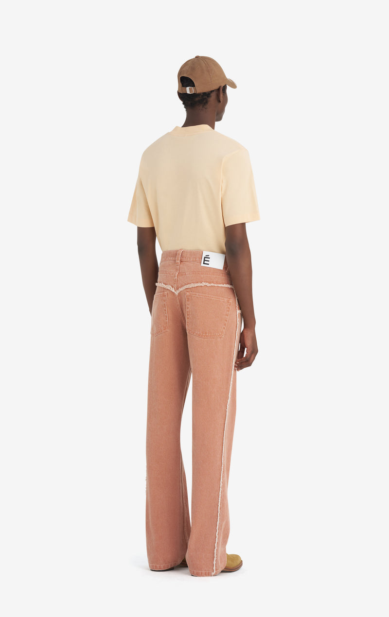 JEAN BOOTCUT 42 / ABRICOT