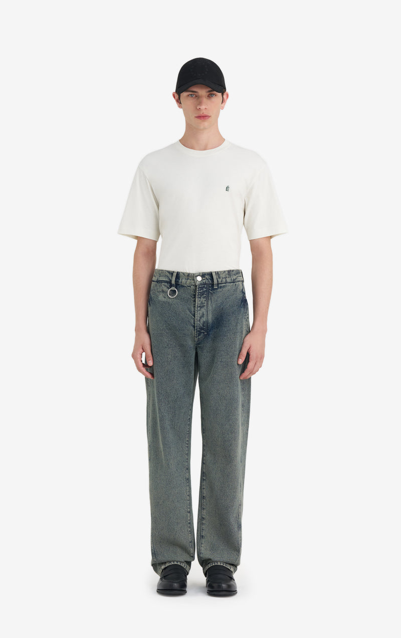 TWIST SEAM JEANS ACID 42 / CREAM