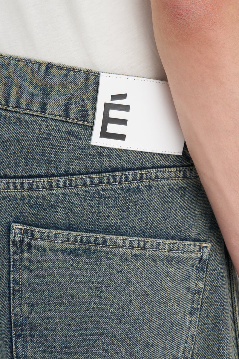 TWIST SEAM JEANS ACID CREAM 6