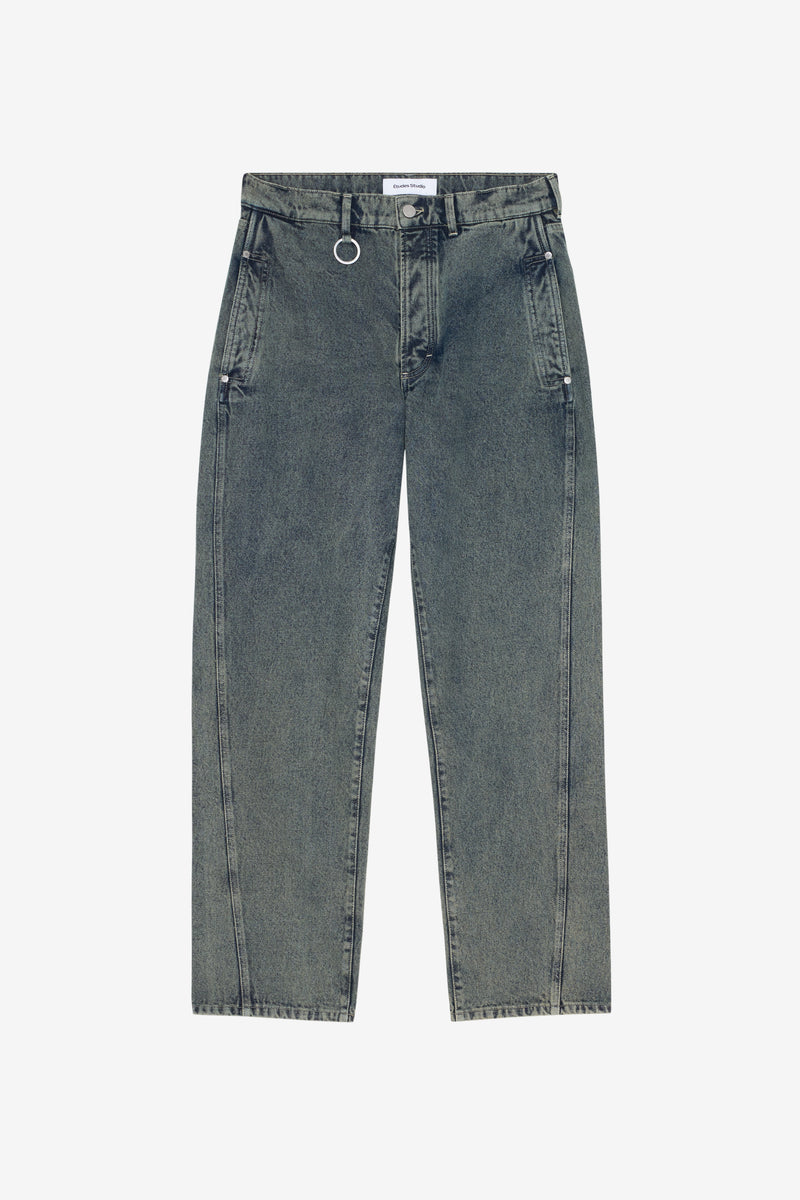 TWIST SEAM JEANS ACID CREAM 1