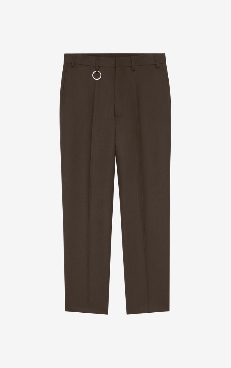 CLASSIC SUIT PANT 42 / DK BROWN