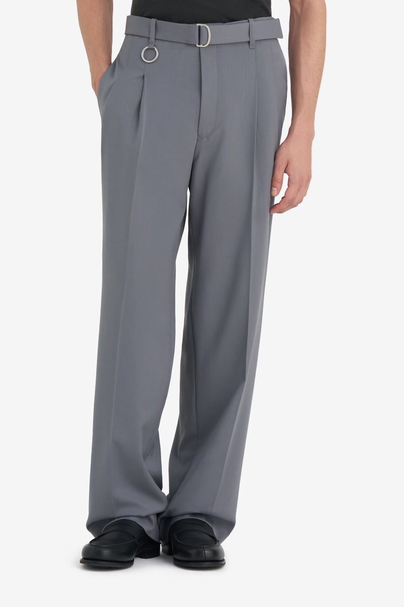 LOOSE SUIT PANT GREY 3