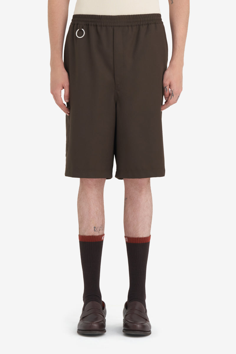 COMFORT SHORTS DK BROWN 2