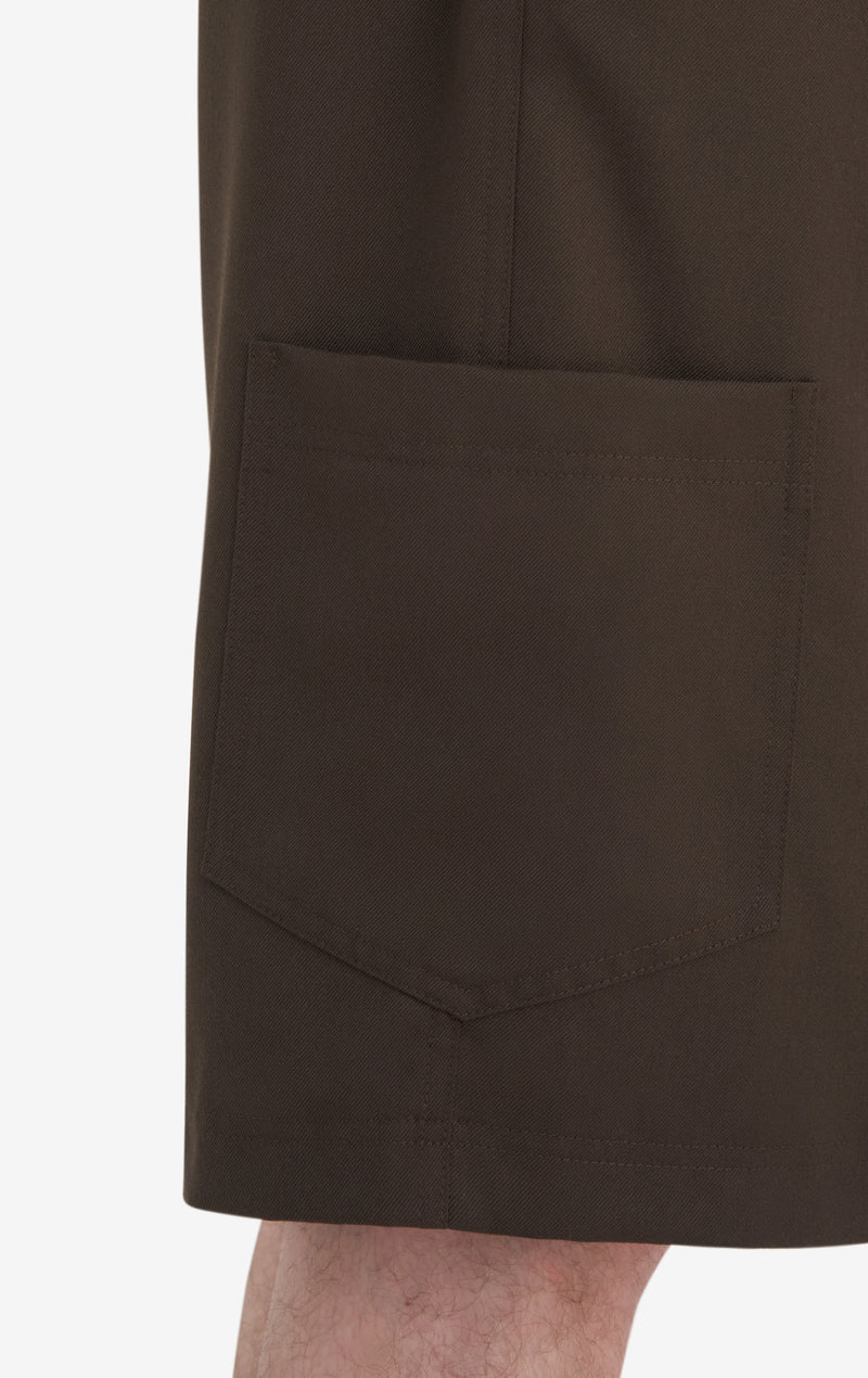 COMFORT SHORTS 42 / DK BROWN